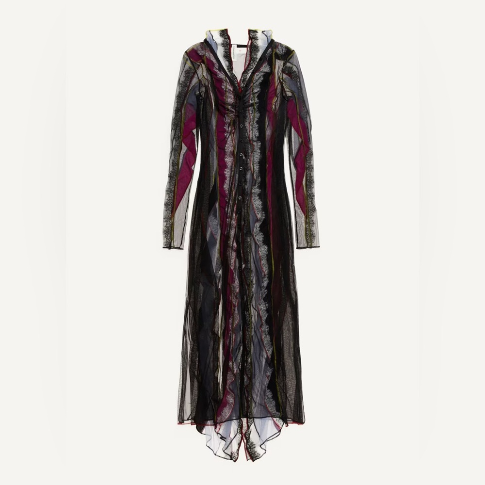 Hmx Glenn martens layered mesh dress